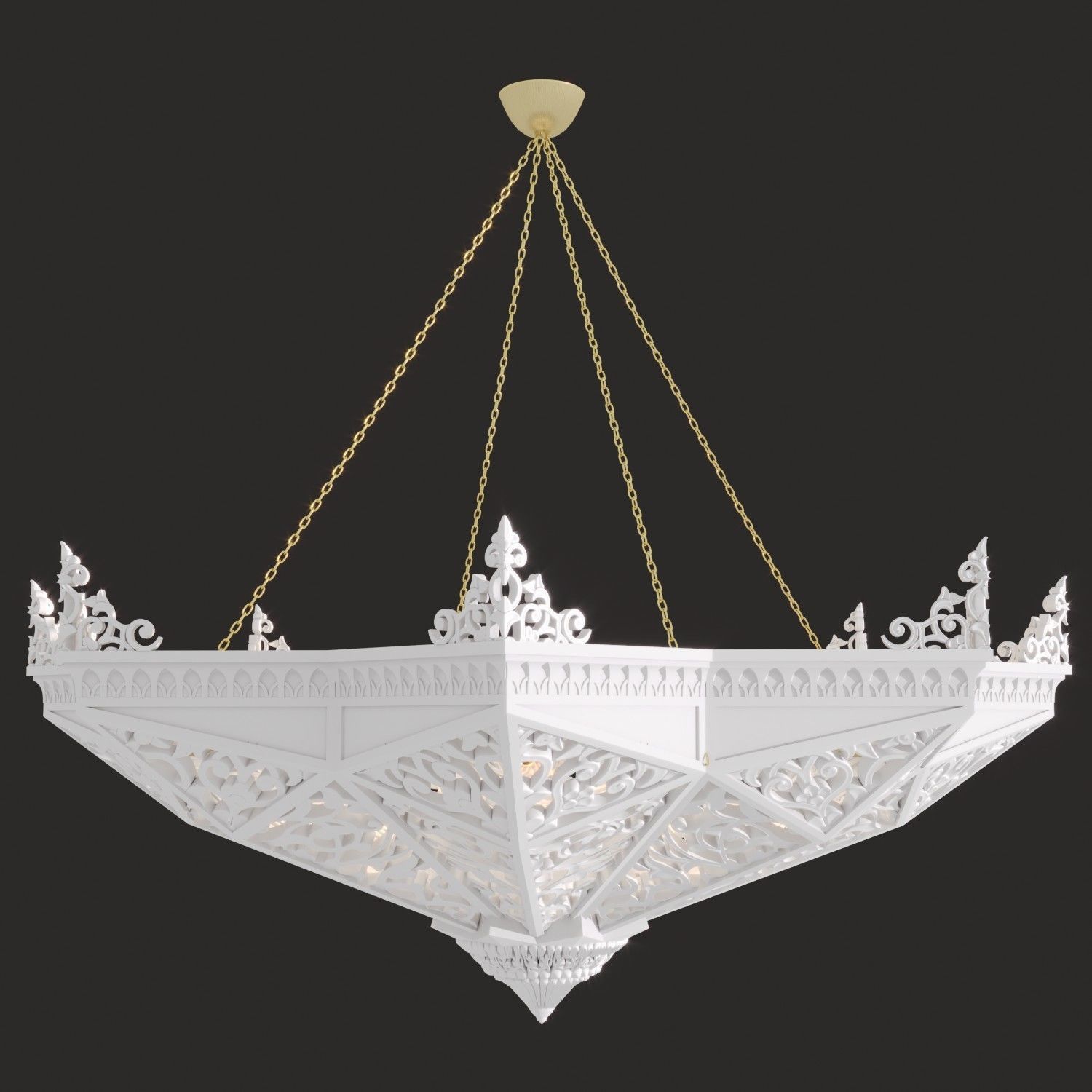 lamp Pendant oriental 2021-04 3D model_1