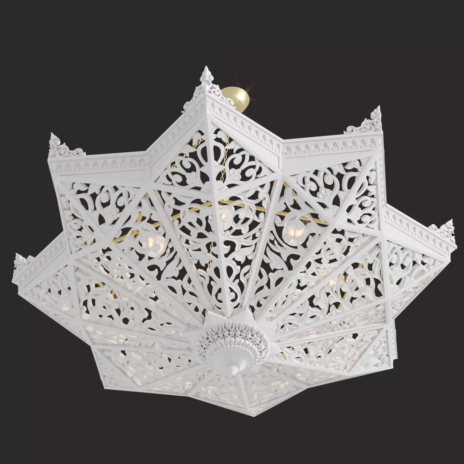 lamp Pendant oriental 2021-04 3D model_0