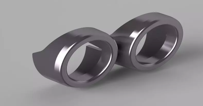 Exhaust Tip 3D model_0