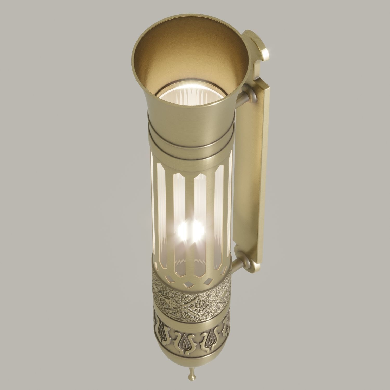 Oriental sconce 2021-06 3D model_2