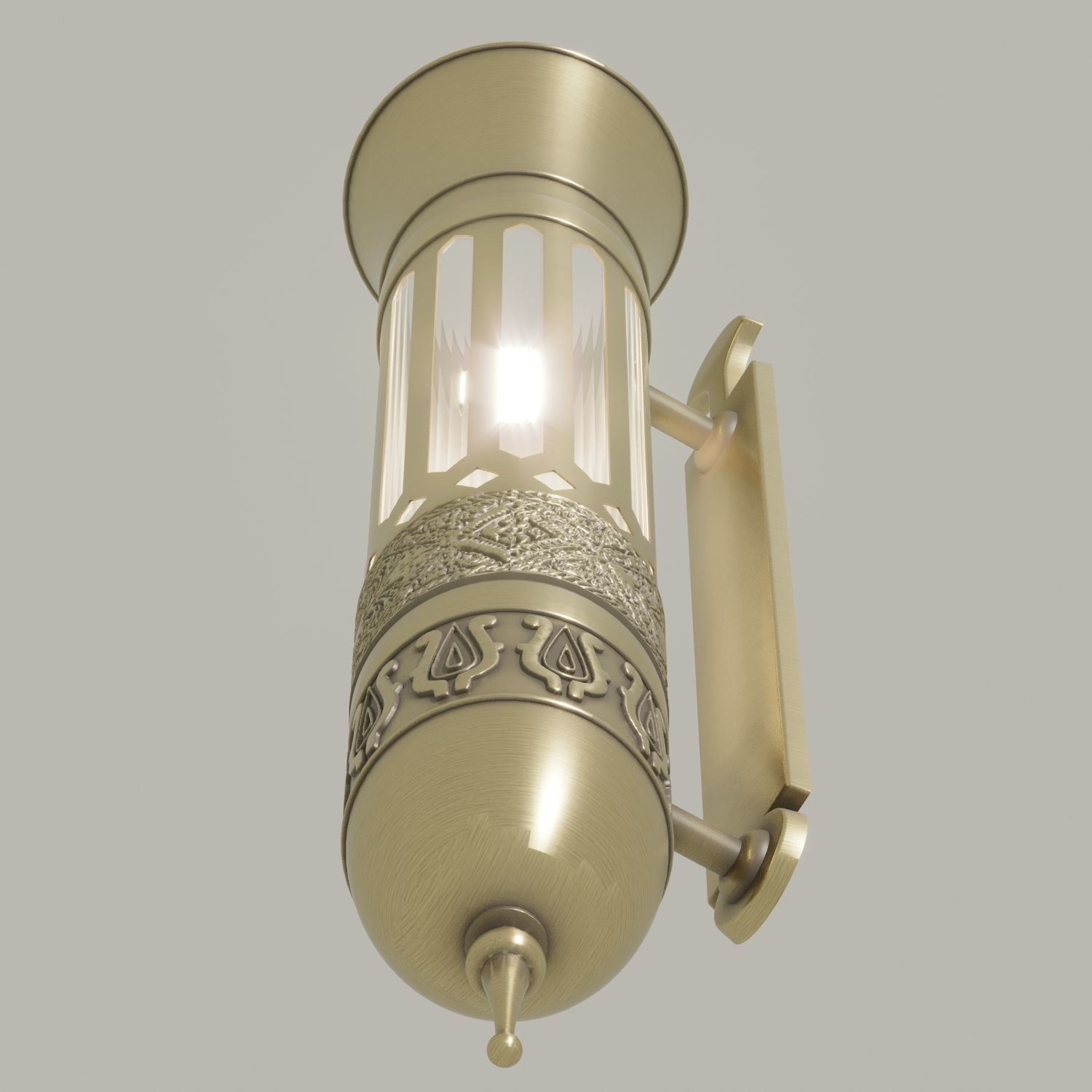 Oriental sconce 2021-06 3D model_1