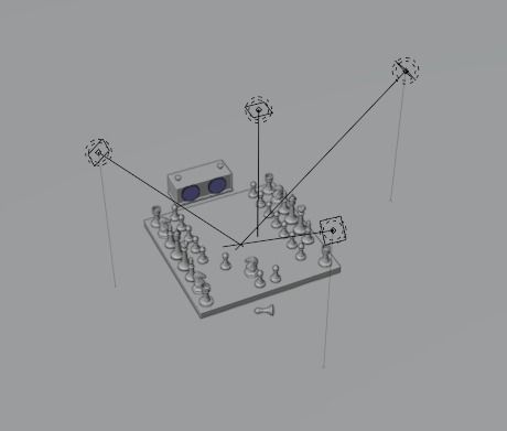 Chess Game Low-poly 3D model_2
