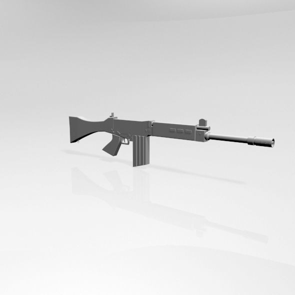 FN FAL Rifle 01 3D model_16