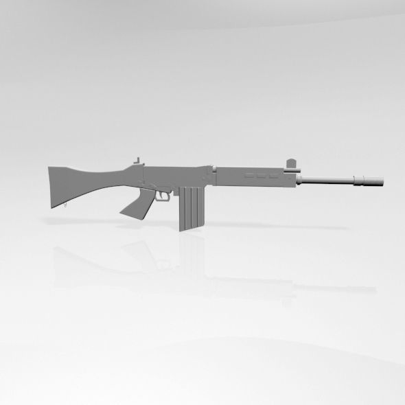 FN FAL Rifle 01 3D model_17