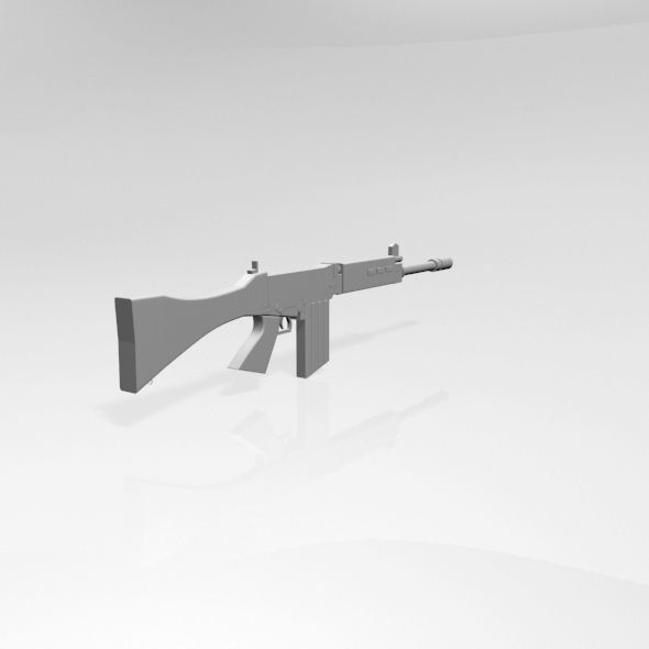 FN FAL Rifle 01 3D model_19