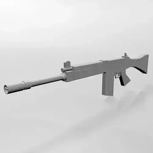 FN FAL Rifle 01