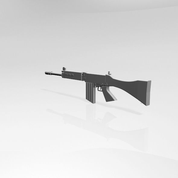 FN FAL Rifle 01 3D model_10