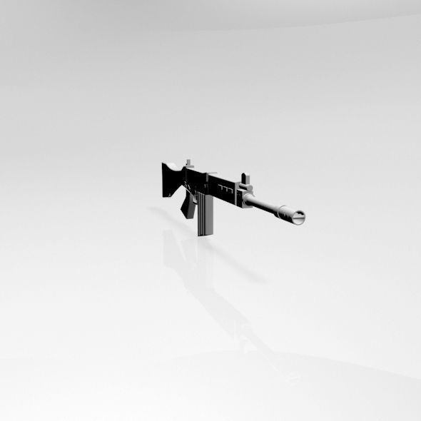 FN FAL Rifle 01 3D model_15