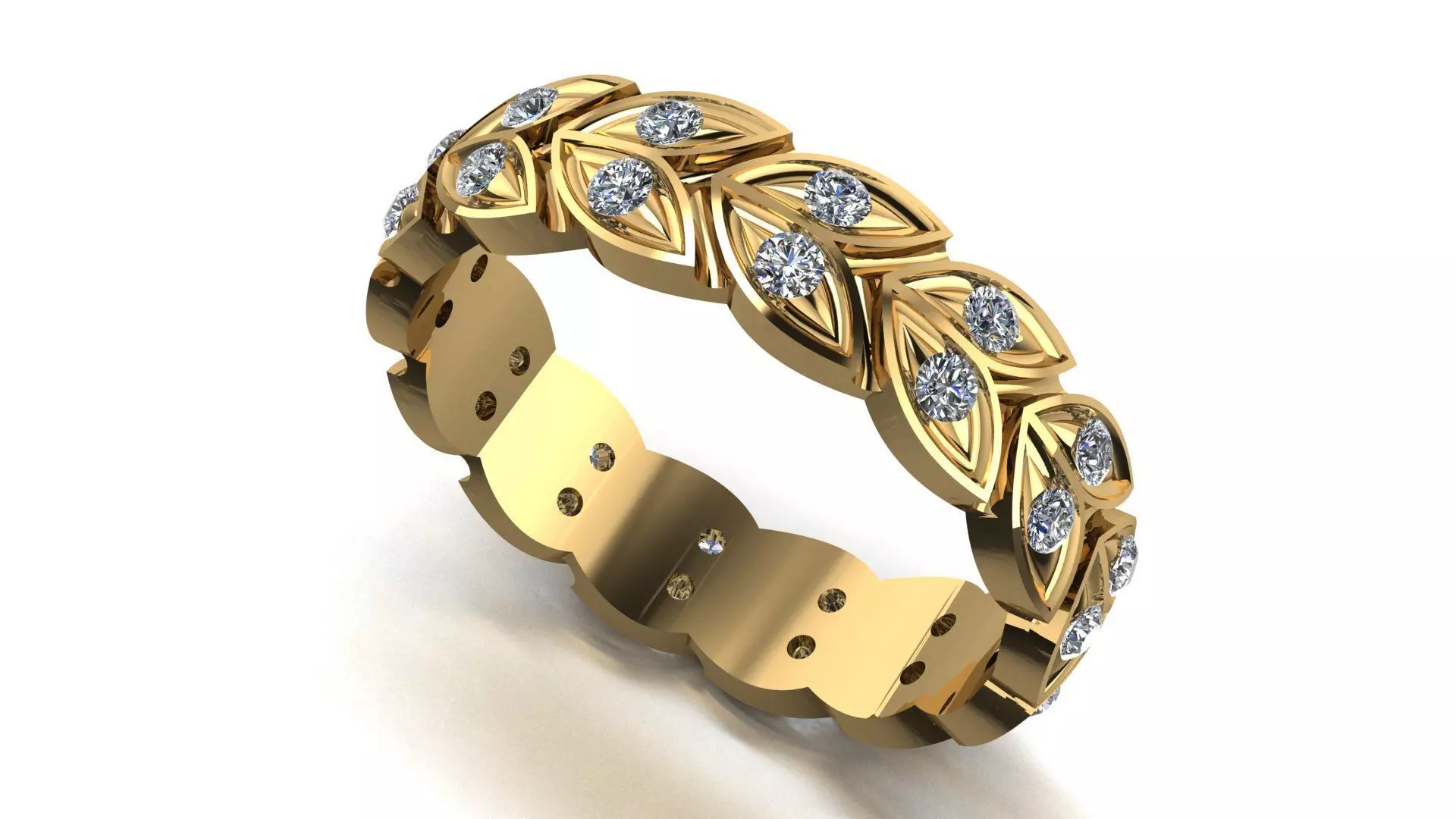 eternity ring 3D print model