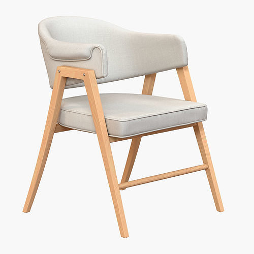 Kaya Dining Chair 3D model
