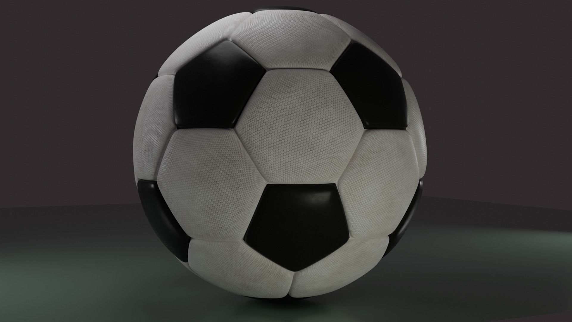 Soccer Ball 3D Model Low-poly 3D model_1