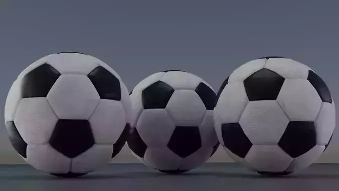 Soccer Ball 3D Model