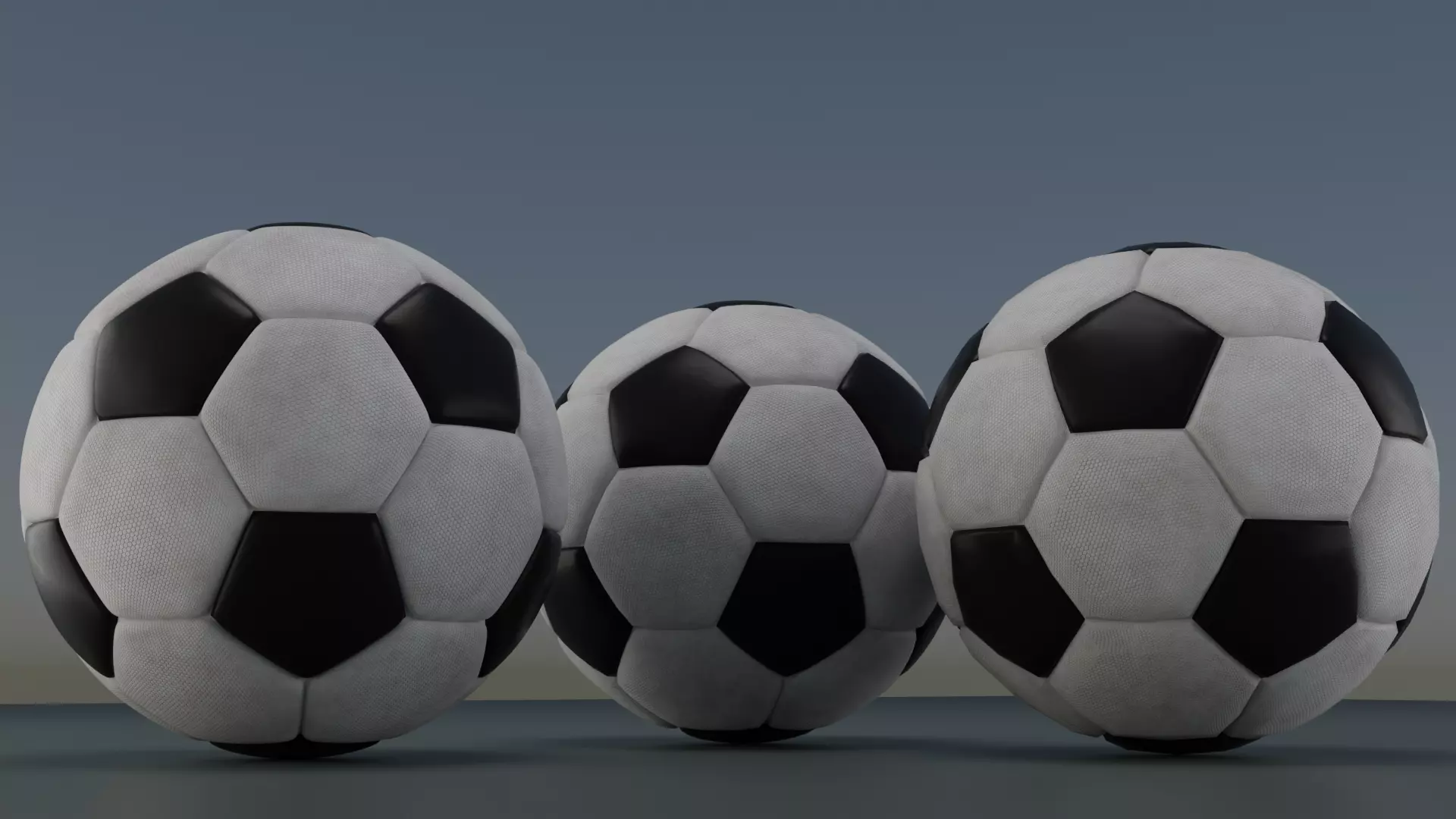 Soccer Ball 3D Model Low-poly 3D model_0