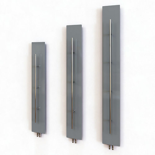 Antrax Teso Radiator 3D model and material 3D model