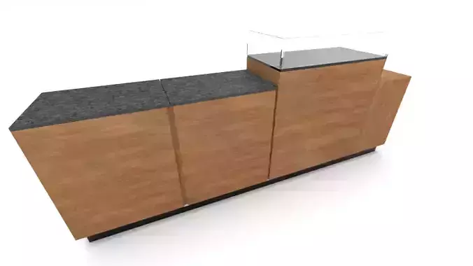 Counter for sell point I Mostrador para piso de venta