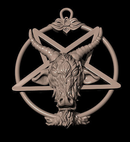 zbrush pendant 3D print model