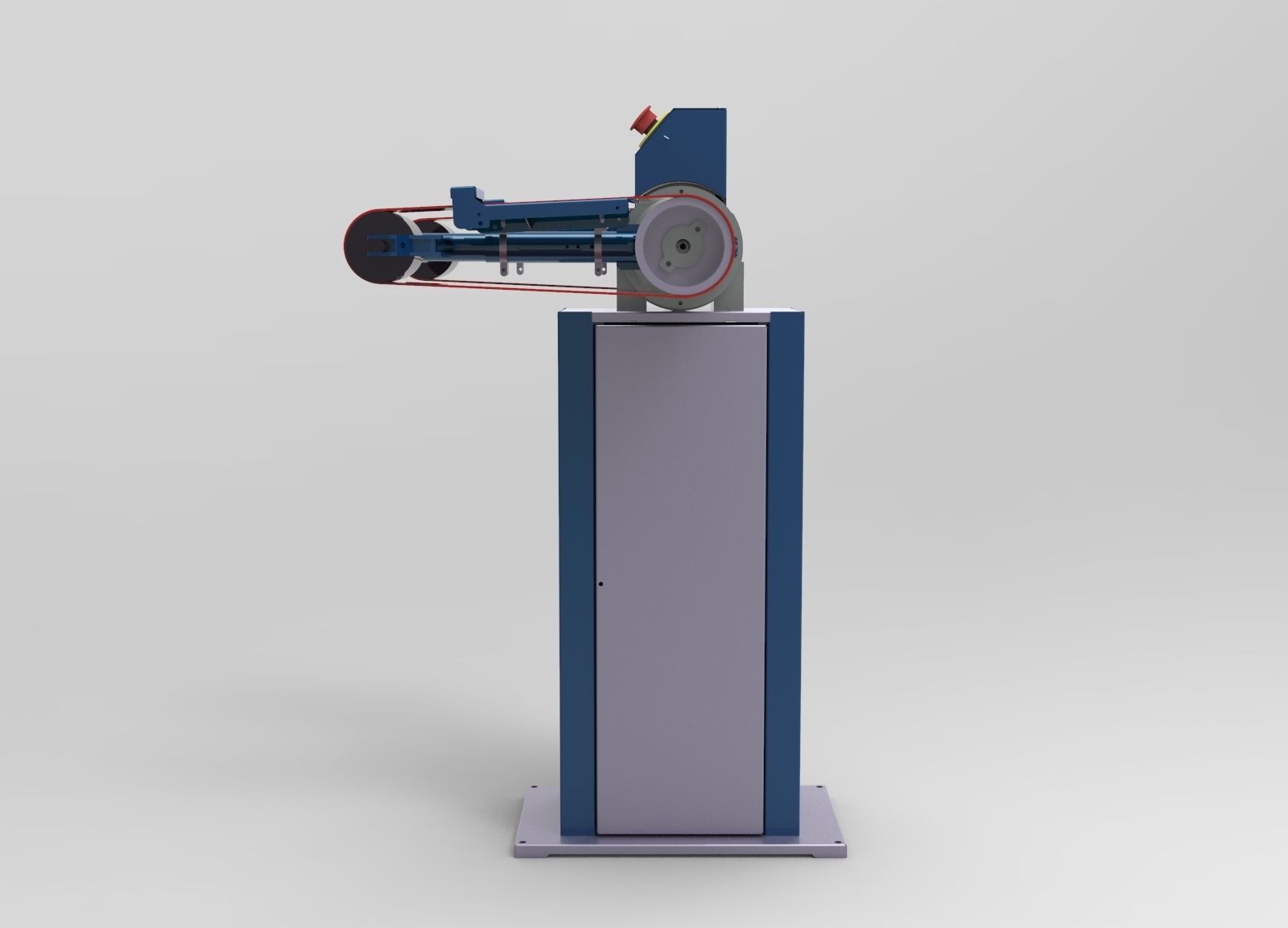 BELT GRINDER POLISHING MACHINE  A 3D print model_4