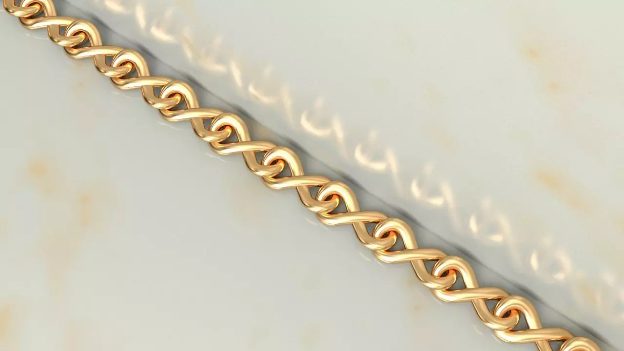 INFINITY NEW CUBAN LINK CHAIN 10 MM WIDE 3D print model