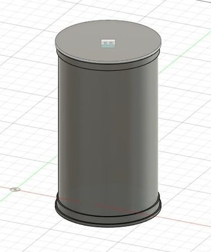 CanSat Body Structure Design  3D print model