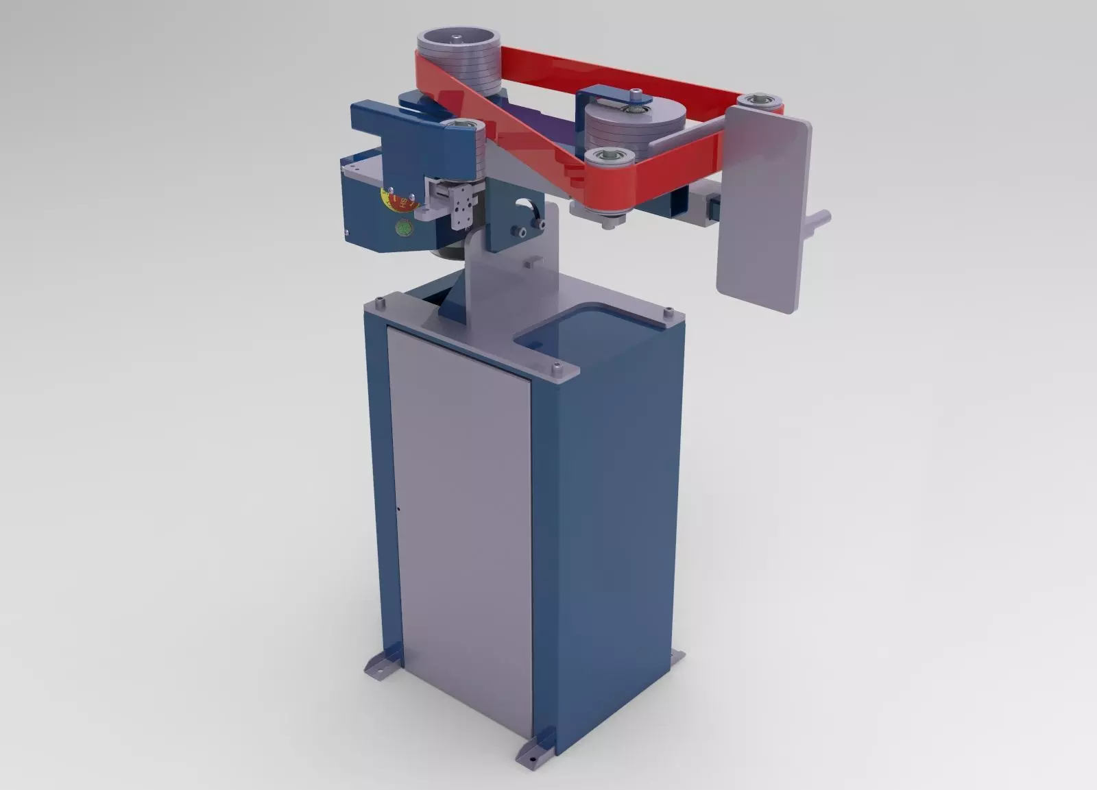 BELT GRINDER POLISHING MACHINE B 3D print model_0