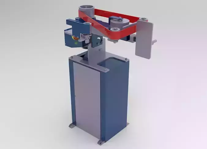 BELT GRINDER POLISHING MACHINE  B  3D print model
