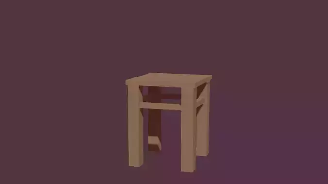 chair wooden stool