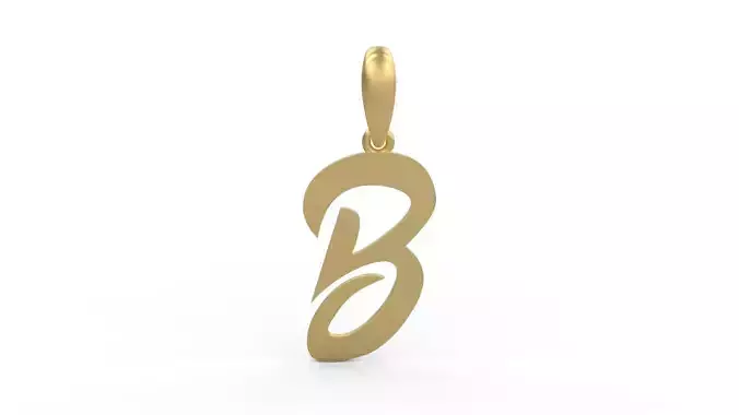 Initial Letters Pendant Rosala B