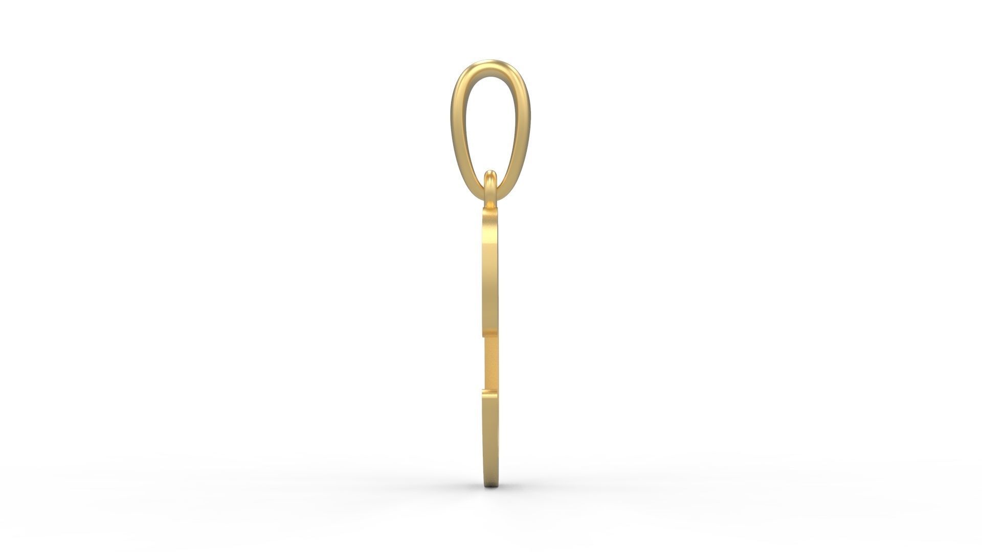 Initial Letters Pendant Rosala C 3D print model_2