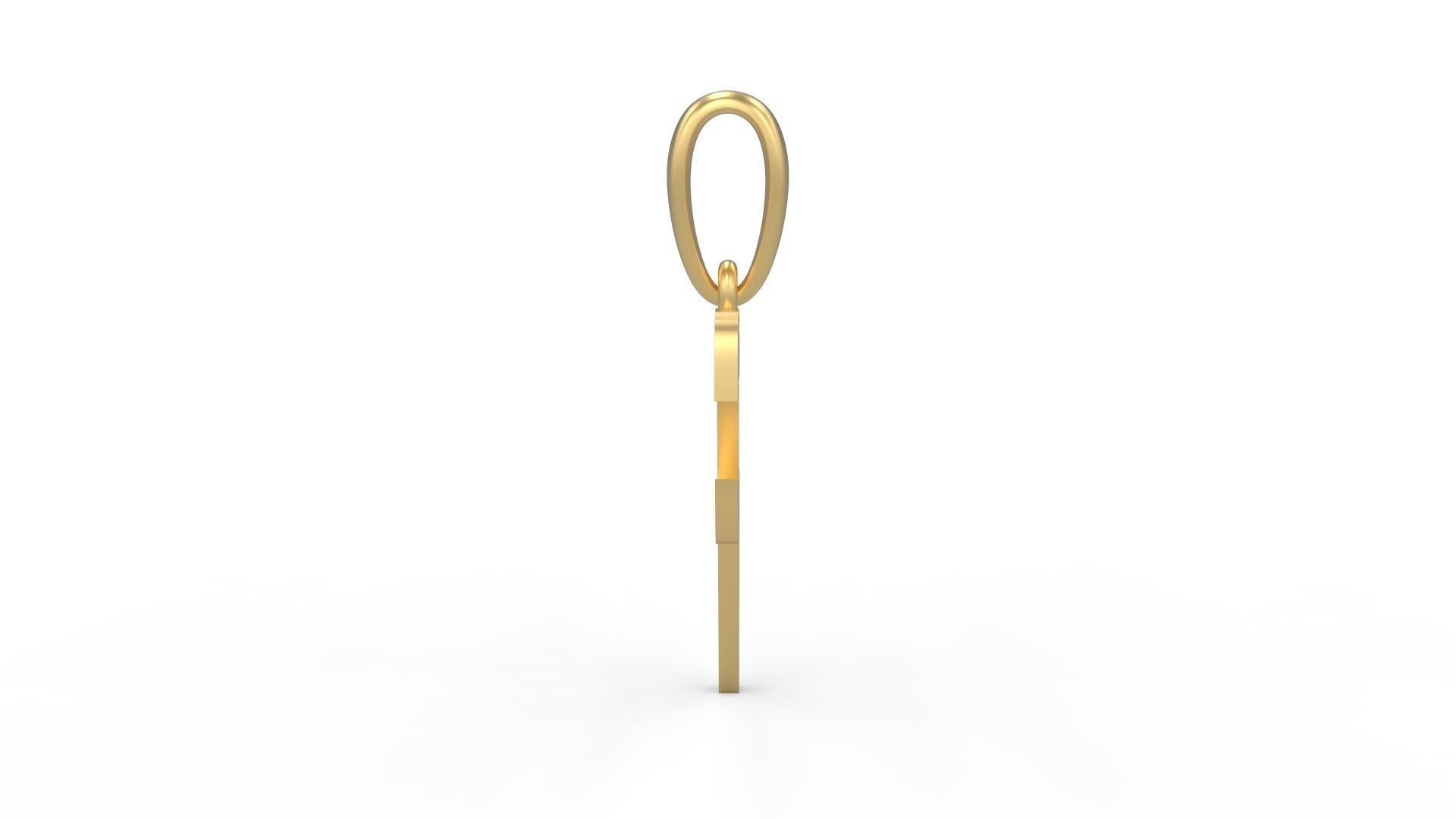 Initial Letters Pendant Rosala F 3D print model_2