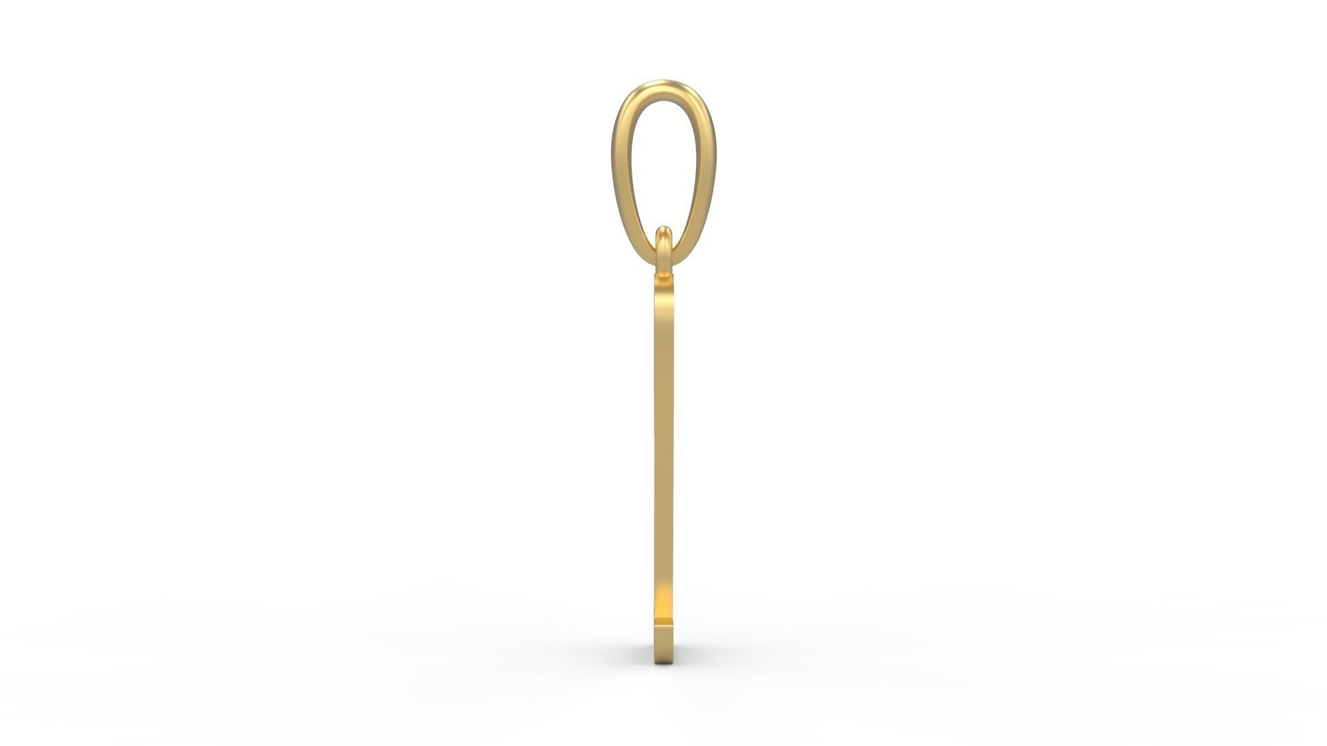 Initial Letters Pendant Rosala I 3D print model_2