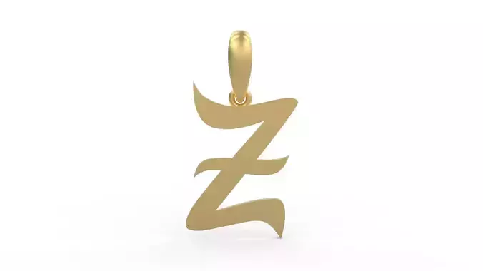 Initial Letters Pendant Rosala Z