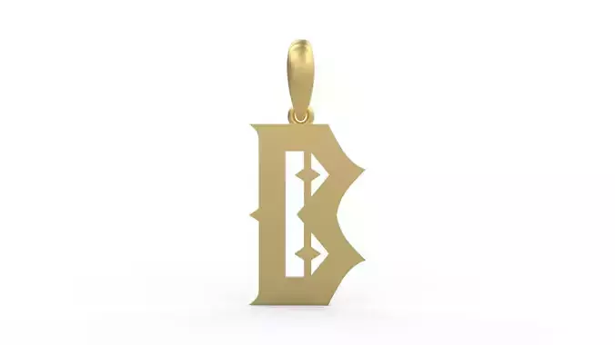  Initial Letters Pendant Sadish B
