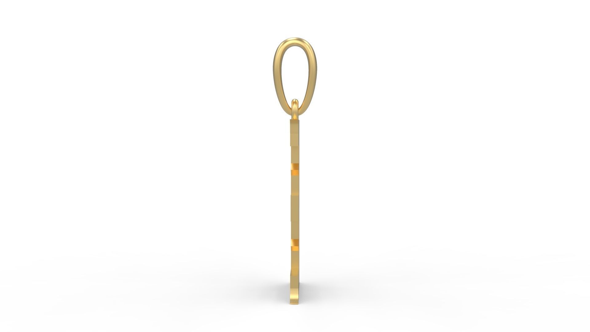 Initial Letters Pendant Sadish E 3D print model_2