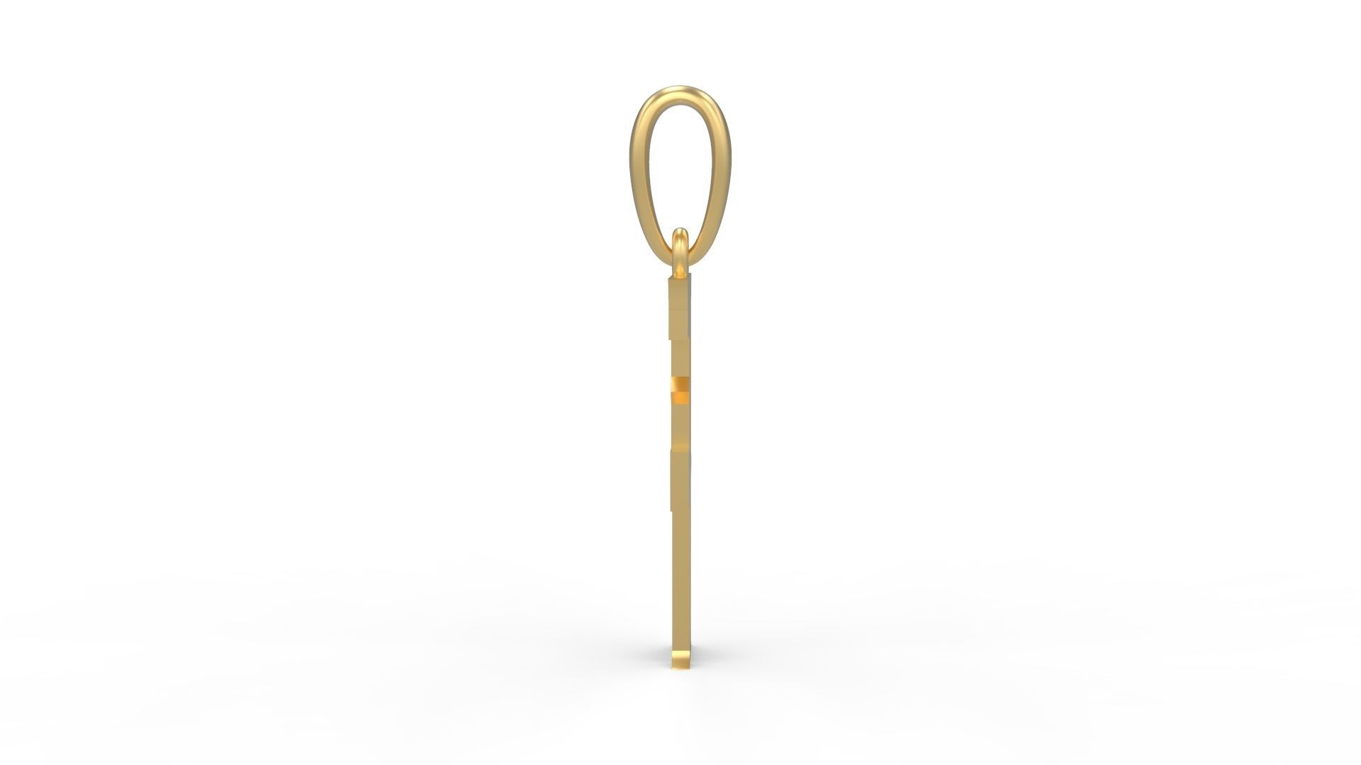 Initial Letters Pendant Sadish F 3D print model_2