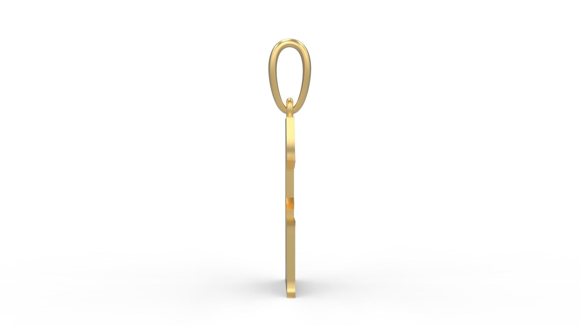 Initial Letters Pendant Sadish G 3D print model_2