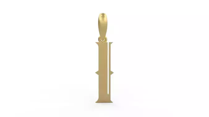 Initial Letters Pendant Sadish I