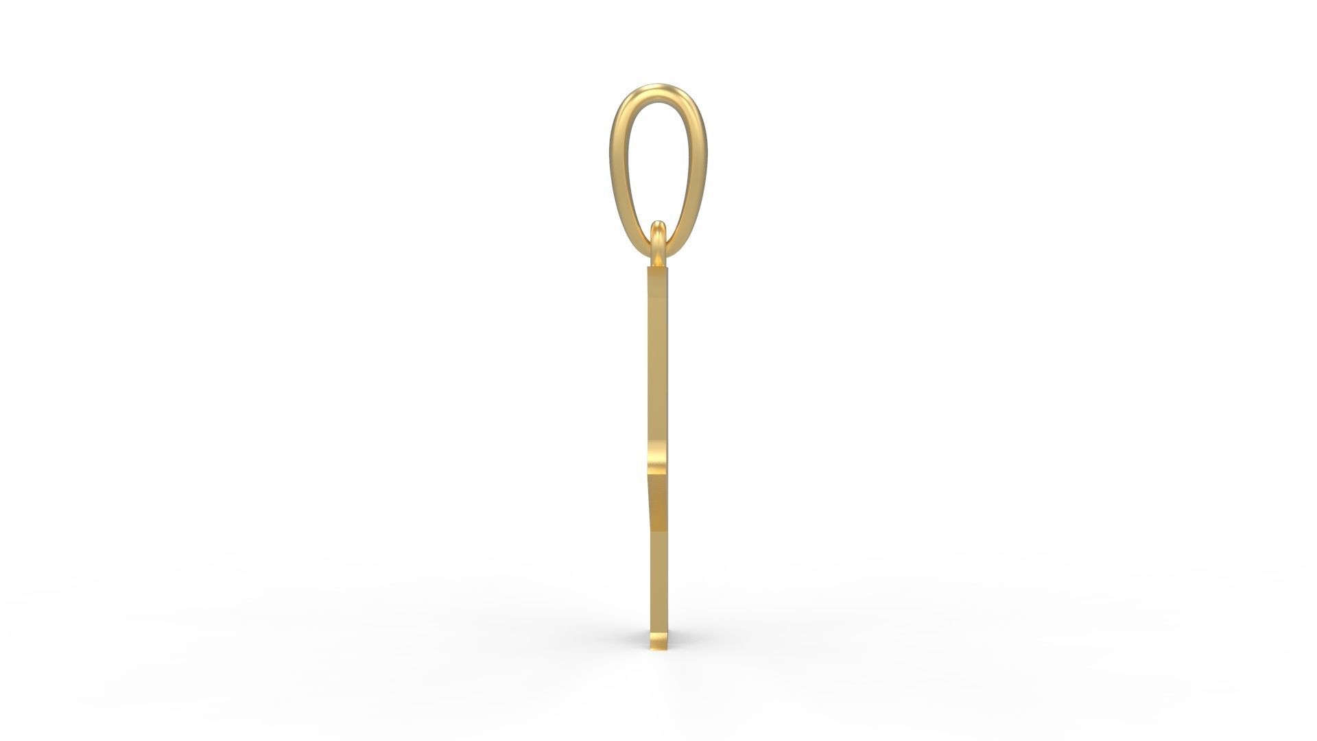 Initial Letters Pendant Sadish P 3D print model_2