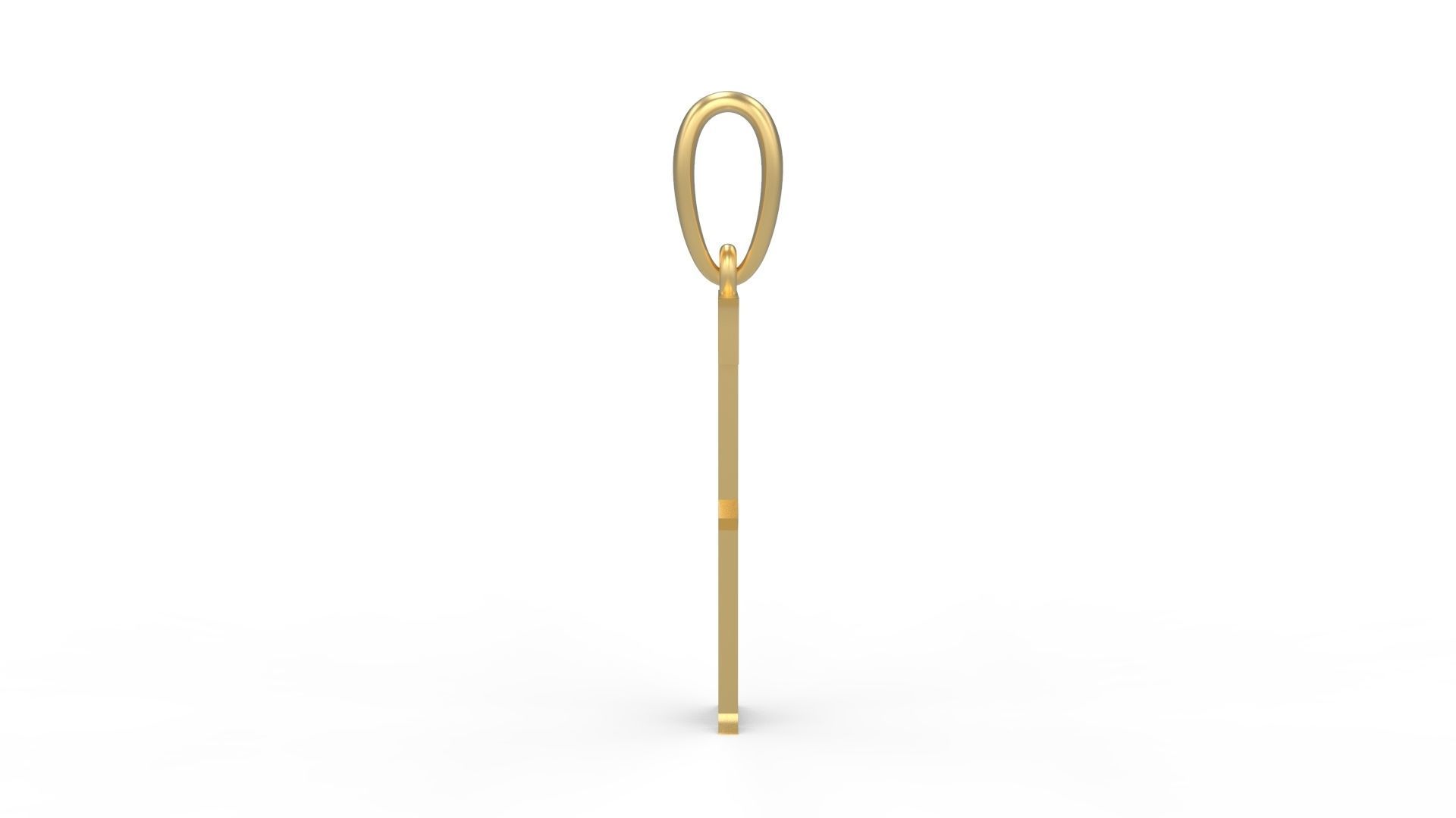 Initial Letters Pendant Sadish T 3D print model_2