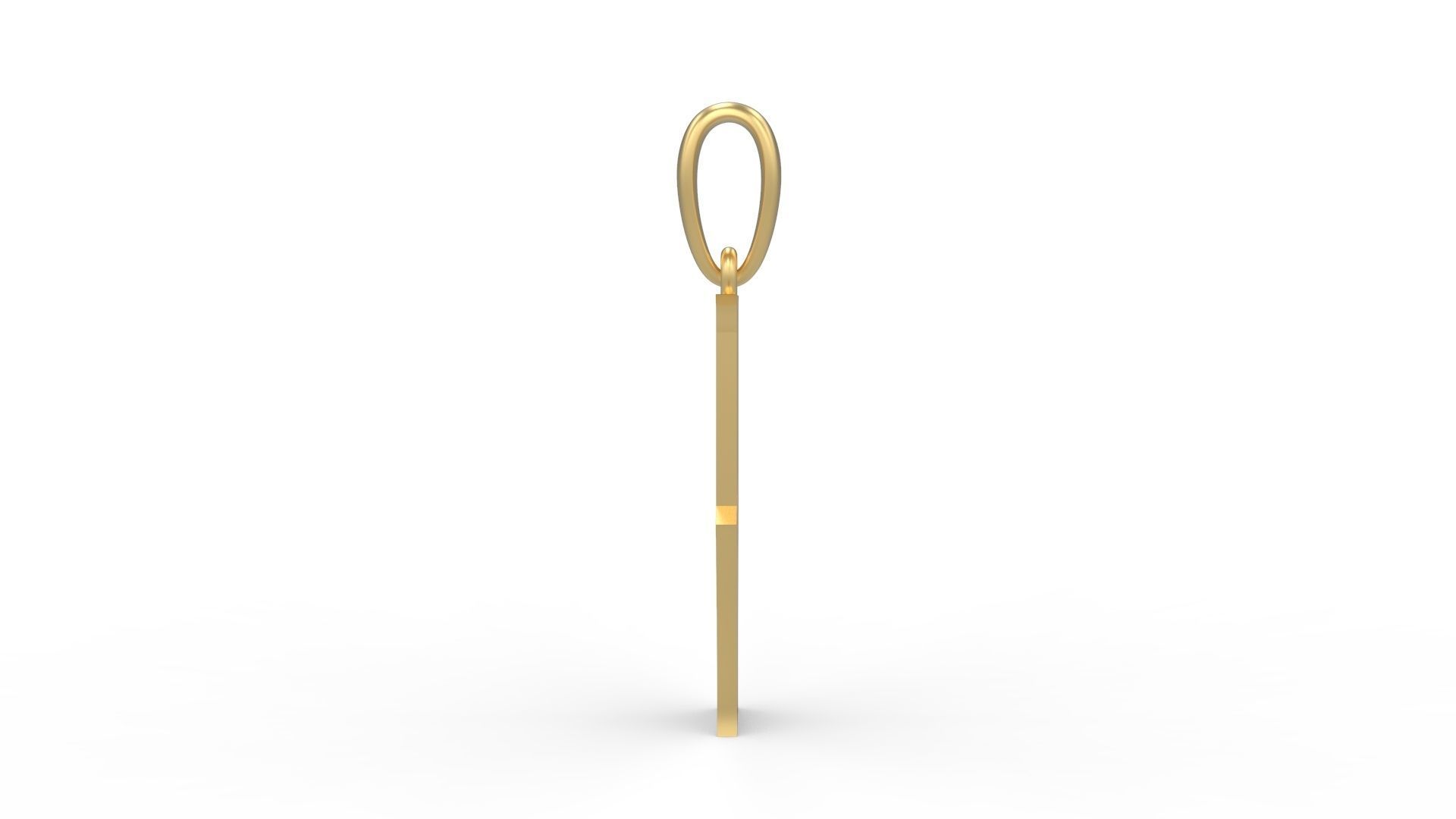 Initial Letters Pendant Sadish V 3D print model_2