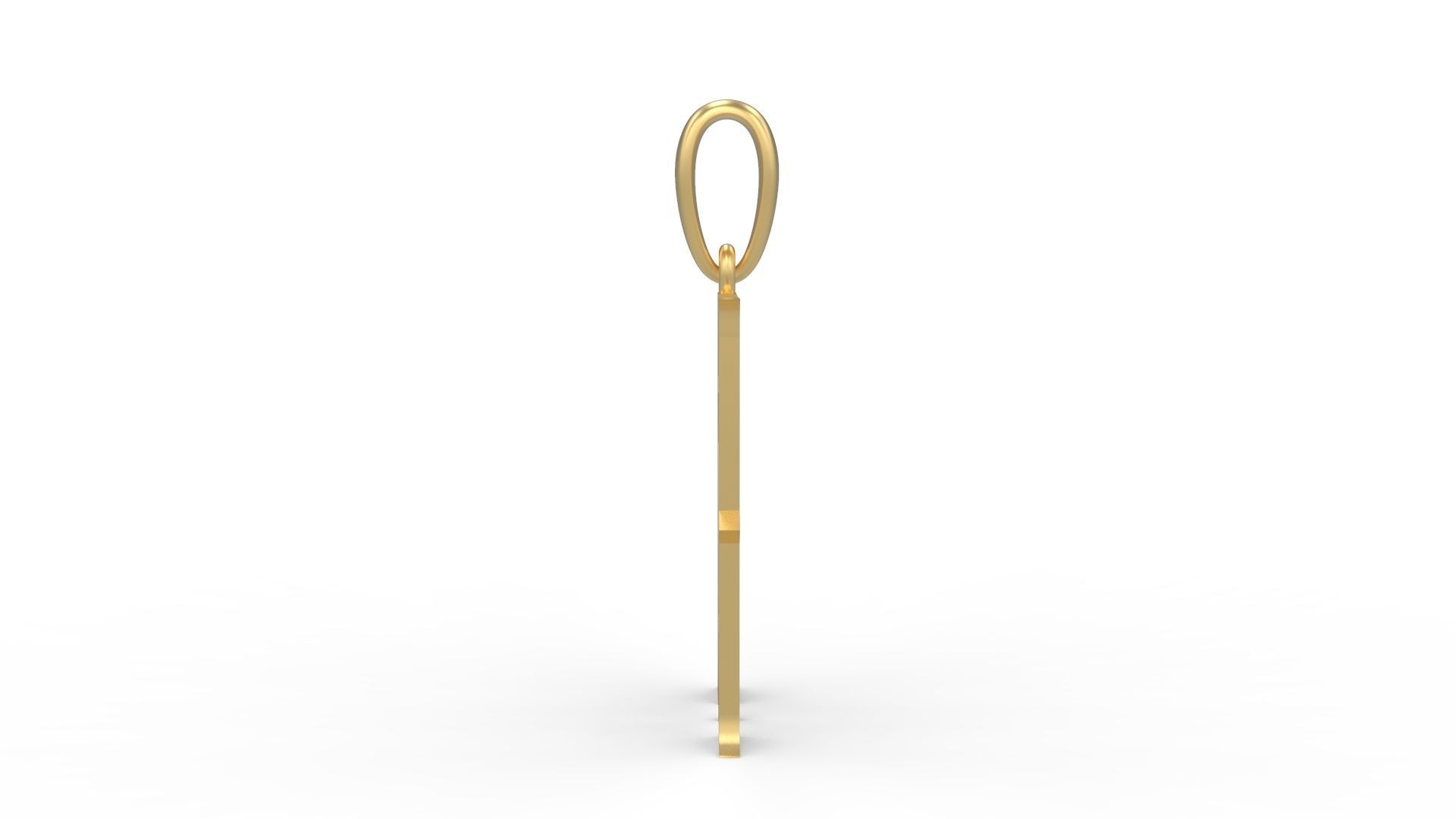 Initial Letters Pendant Sadish W 3D print model_2