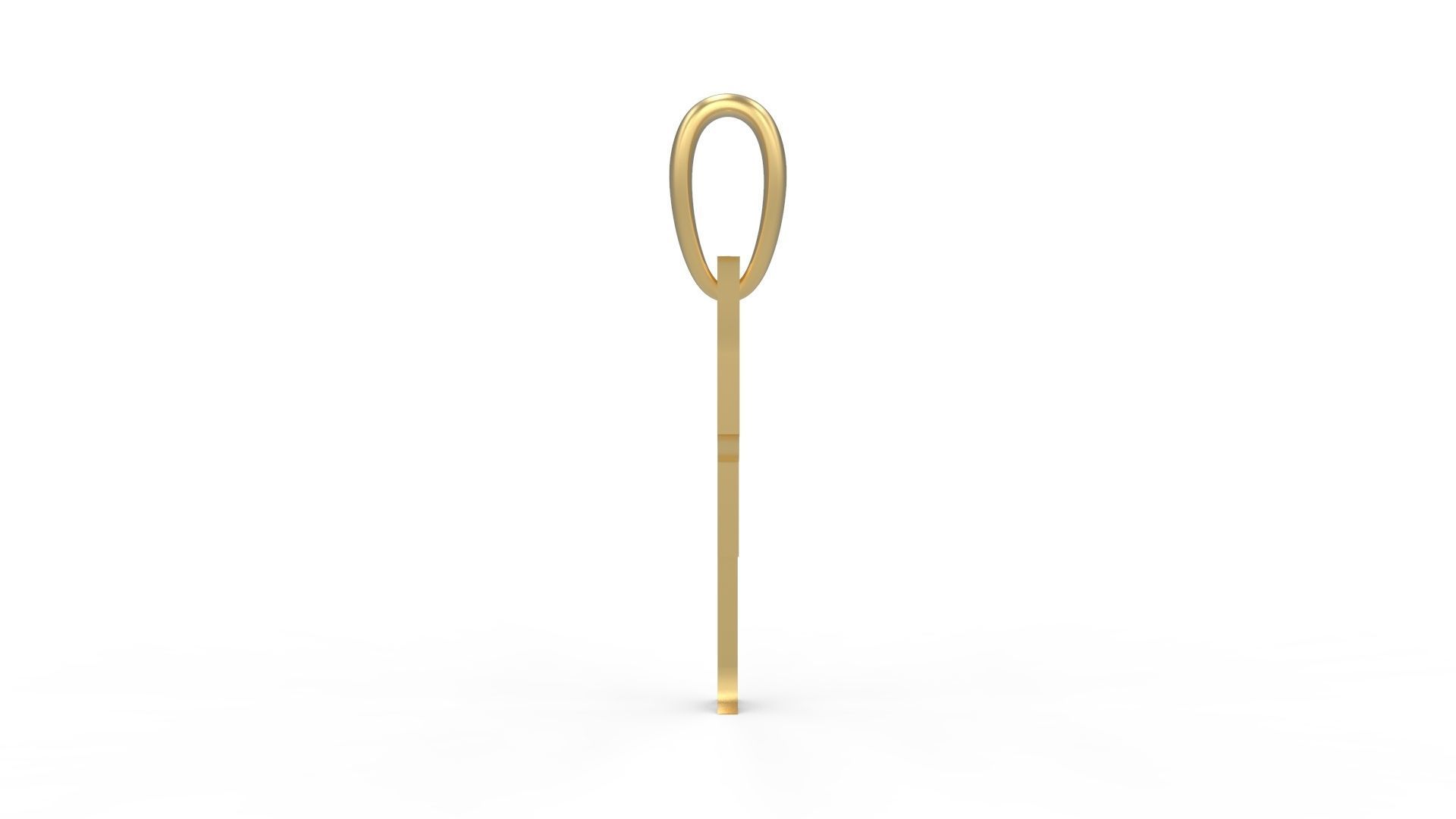 Initial Letters Pendant Sandorian F 3D print model_2