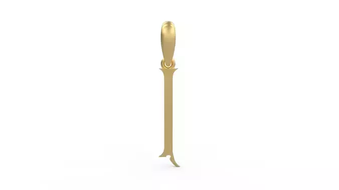 Initial Letters Pendant Sandorian I