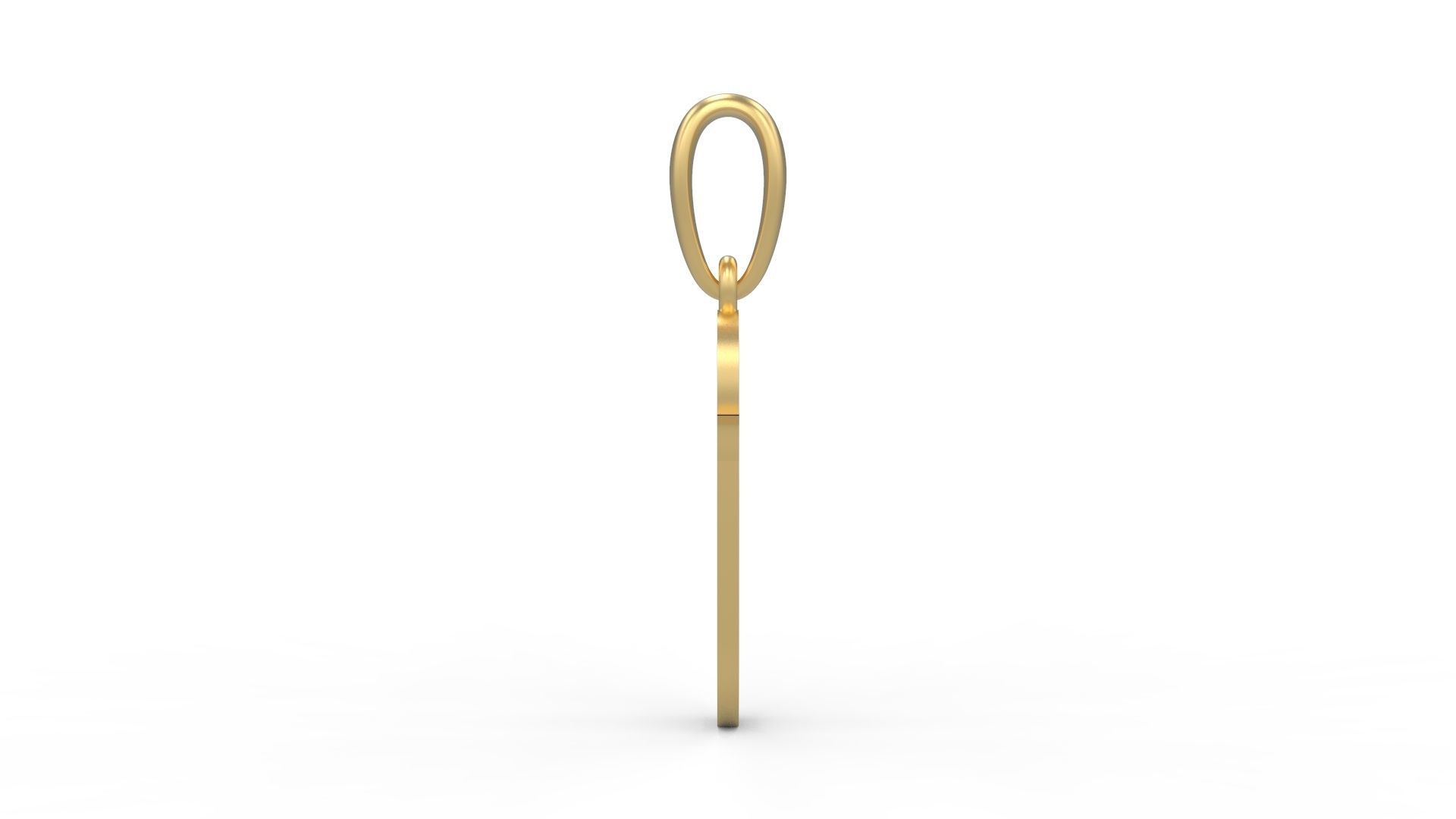 Initial Letters Pendant Sandorian O 3D print model_2