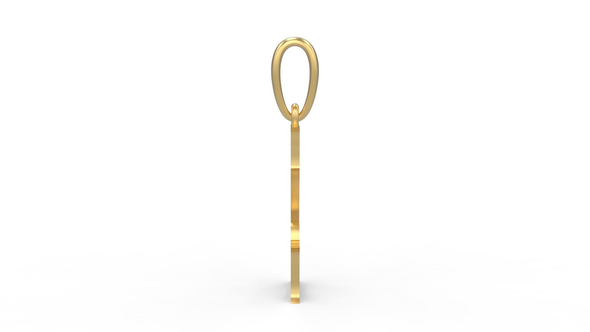 Initial Letters Pendant Sandorian Z 3D print model_2