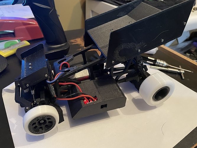 SCX24 Sprint Car 3D print model