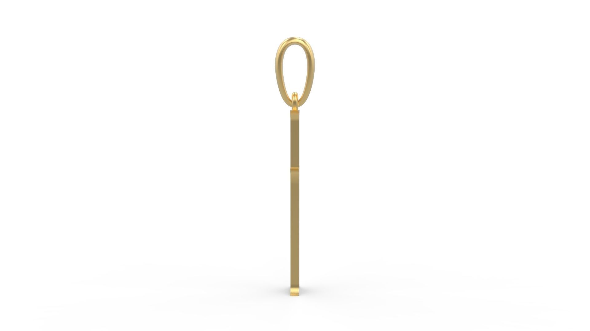 Initial Letters Pendant SkinerScort I 3D print model_2