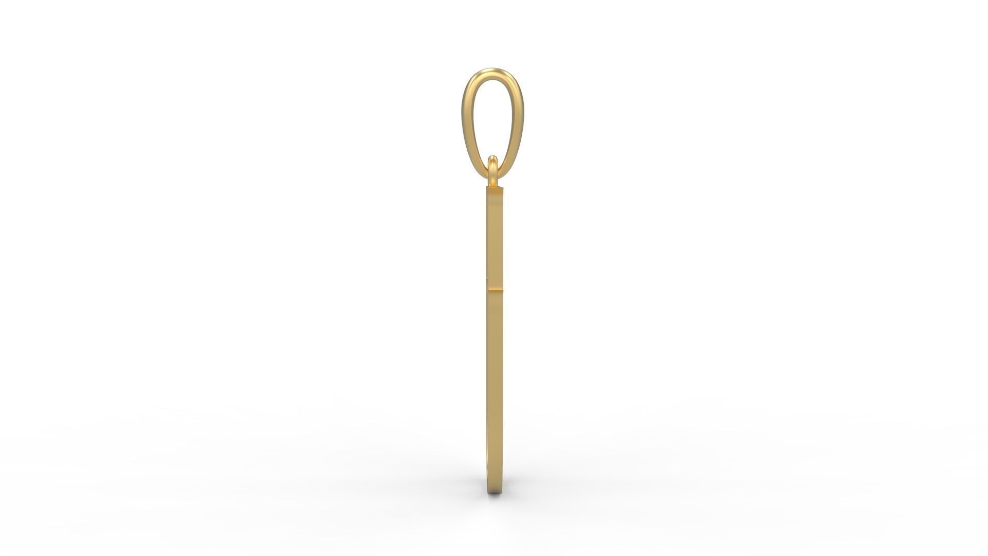 Initial Letters Pendant SkinerScort U 3D print model_2