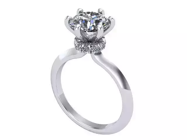 Solitaire Diamond Ring