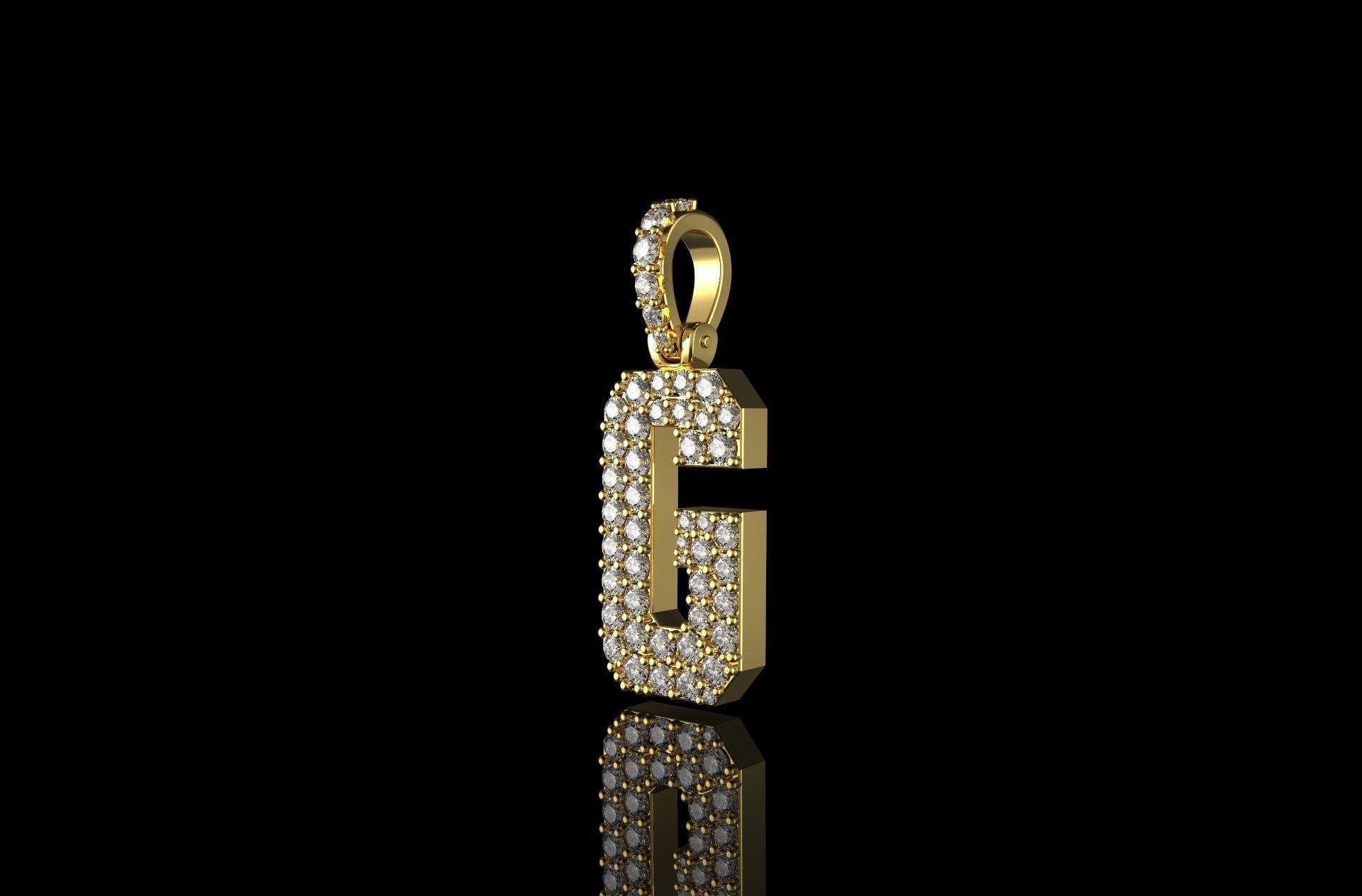 Gold N878 G 3D print model_2