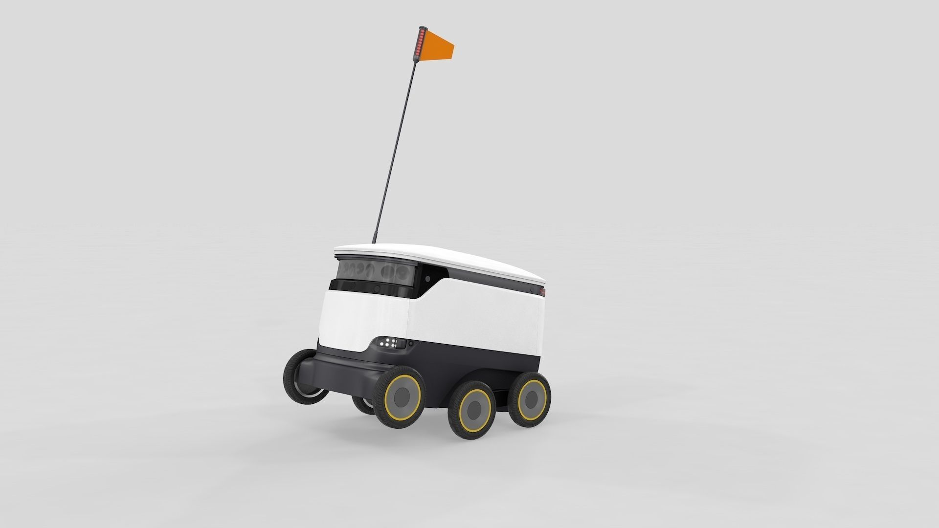 Delivery Robot Starship 3D model_22
